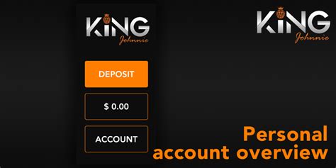 King Johnnie Casino Account Registration and .